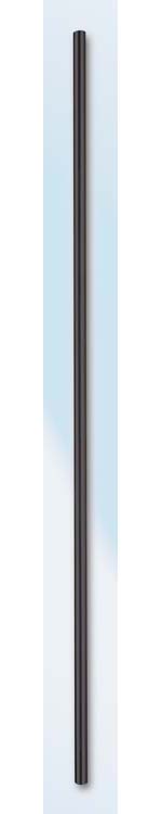 Poignée pour porte en verre mod 101 noir mat ronde 180cm