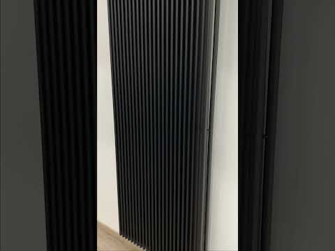 Radiateur Debra 180 x 67,6 cm double noir mat 3309 watt