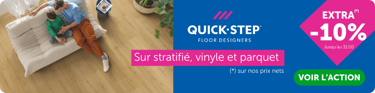 Quick-Step 10% extra