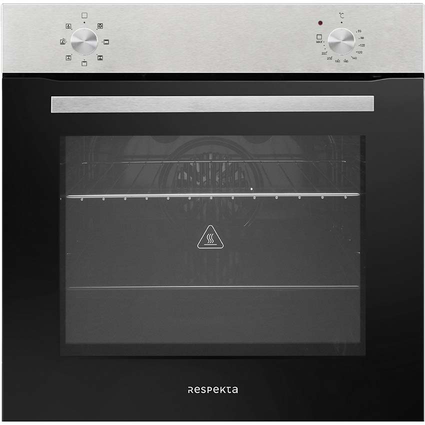 Keuken Rava zwart 320cm - met toestellen en zwarte dampkap