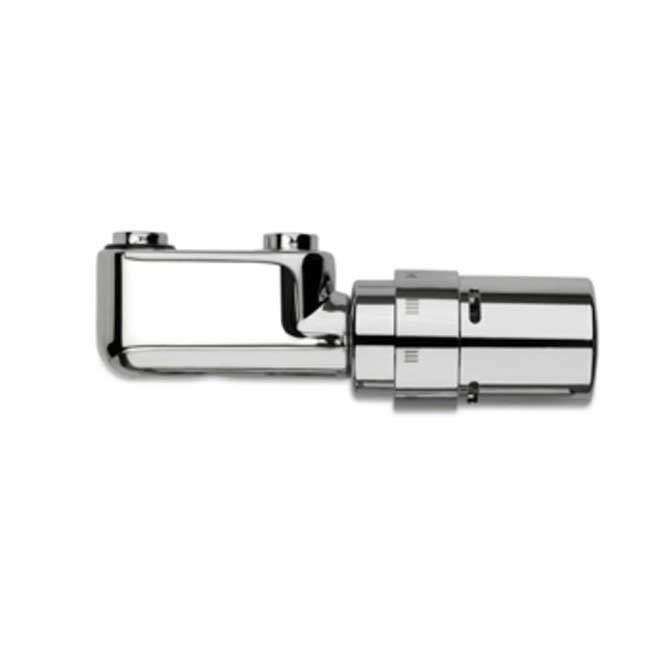 Set de raccordement radiateur d'angle chrome