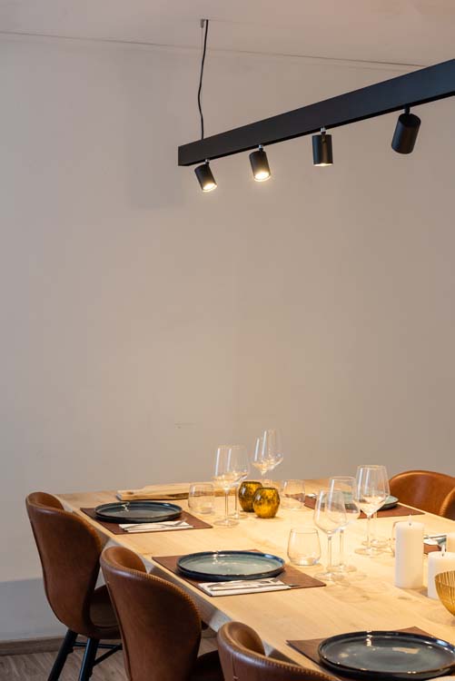 Rail lumineux Béa intelligent noir 2,9m 6xGU10 4,5W lustre