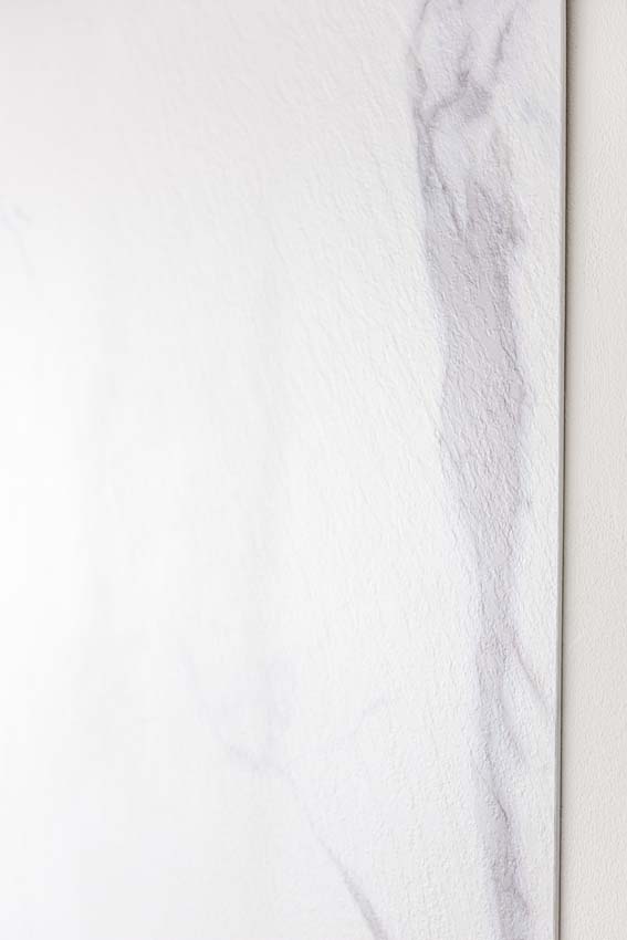 Panneau de douche Milo Slate blanc aspect marbre 152,4x243,8cm