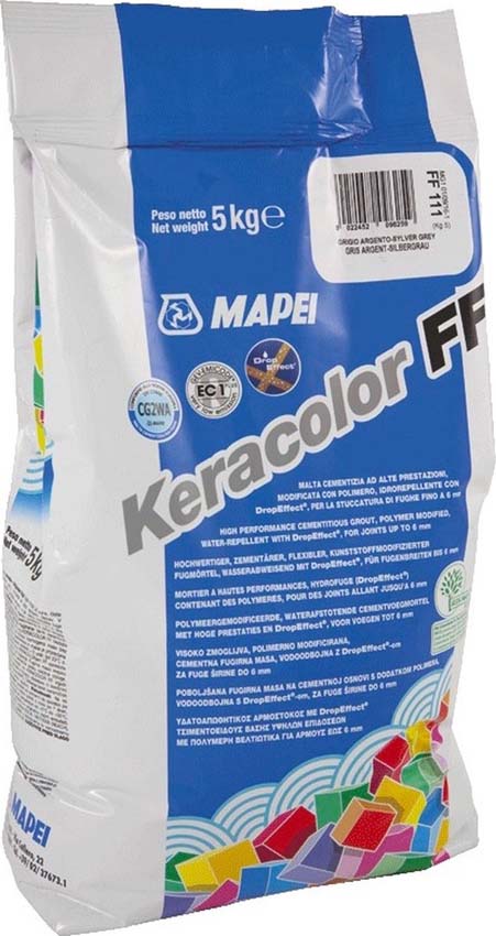 Voegsel Mapei classic cementgrijs 5kg
