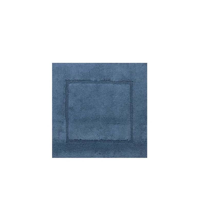 Tapis de bain Cosibel en coton jeans 60x60cm
