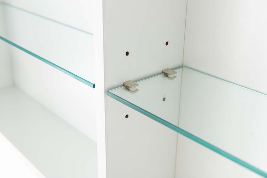 Armoire de toilette Tim avec portes miroir double 120x70cm