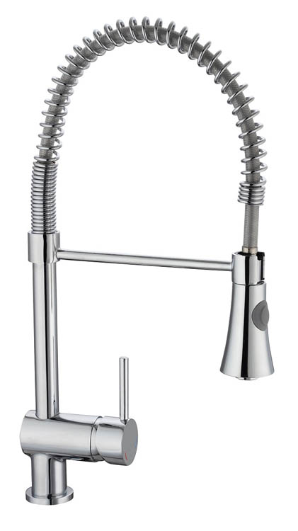 Robinet de cuisine Charlotte chrome spiraalveer