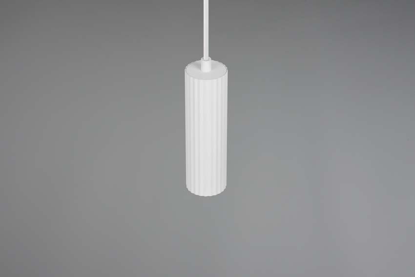 Suspension - Blanc - Ø9cm - Dimmable - GU10 - 1x10W