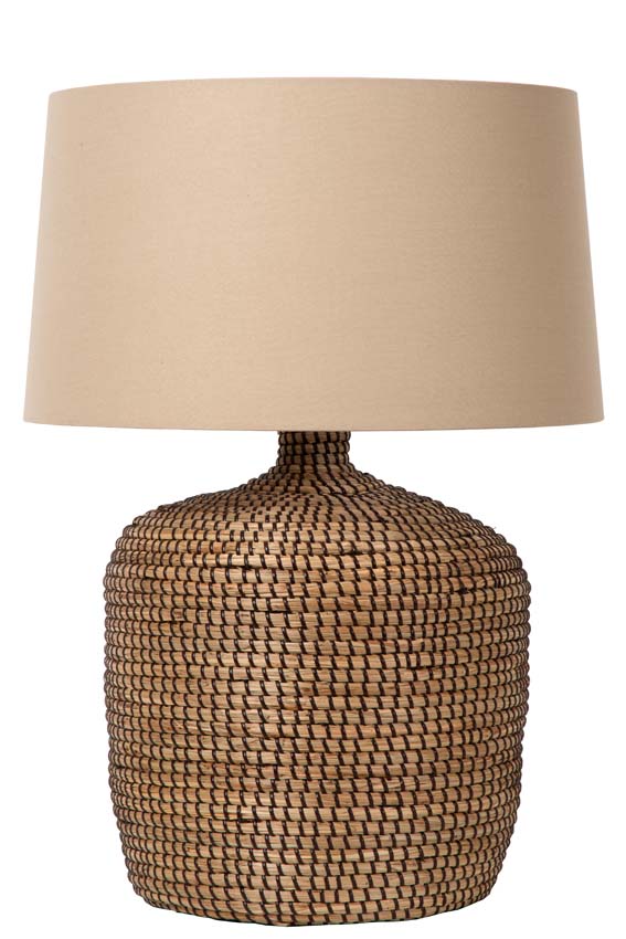 Lucide Premium Ambala - Tafellamp - Ø 35 cm - E27 - 1x40W - Naturel Lucide Premium Ambala - Tafellamp - Ø 35 cm - E27 - 1x40W - Naturel