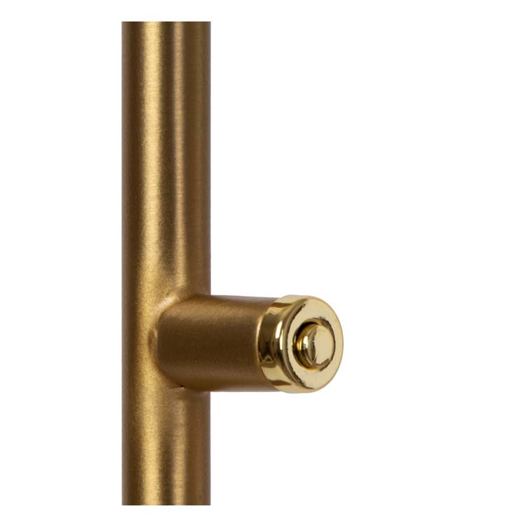 Staande lamp - goud - H134cm - LED - 12W - 2700/4000K