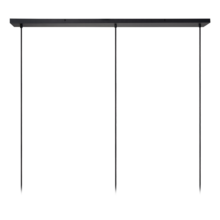 Lucide Essential Thuline - Hanglamp - 3xE27 - Lichte houtlook