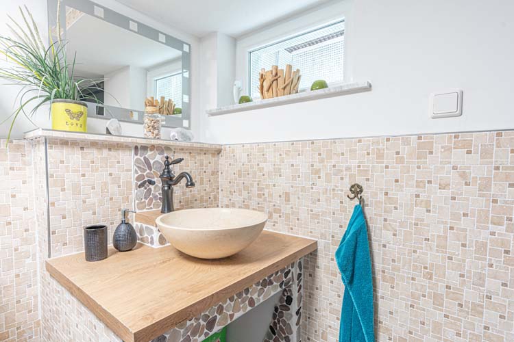 Mozaïek Combi Mix beige mat 30,5x30,5cm