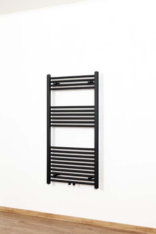 Elektrische radiator Doris 120x60cm mat zwart