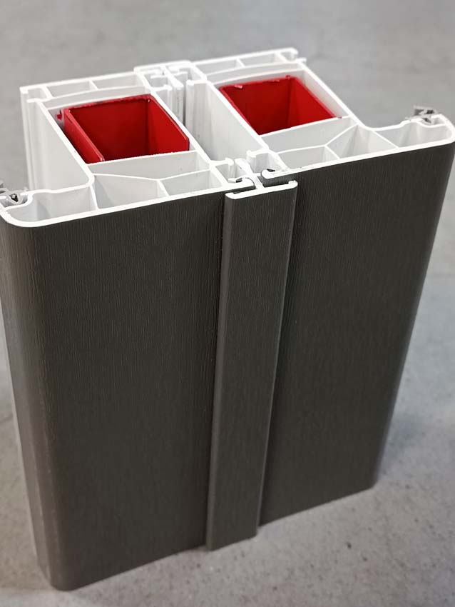 Koppelprofiel T 70 x 20 mm kwartsgrijs 3M
