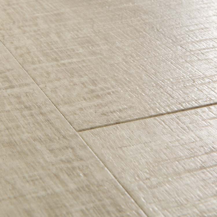 Sol stratifié Quick-step Impressive Ultra 12mm - Chêne aspect raboté beige