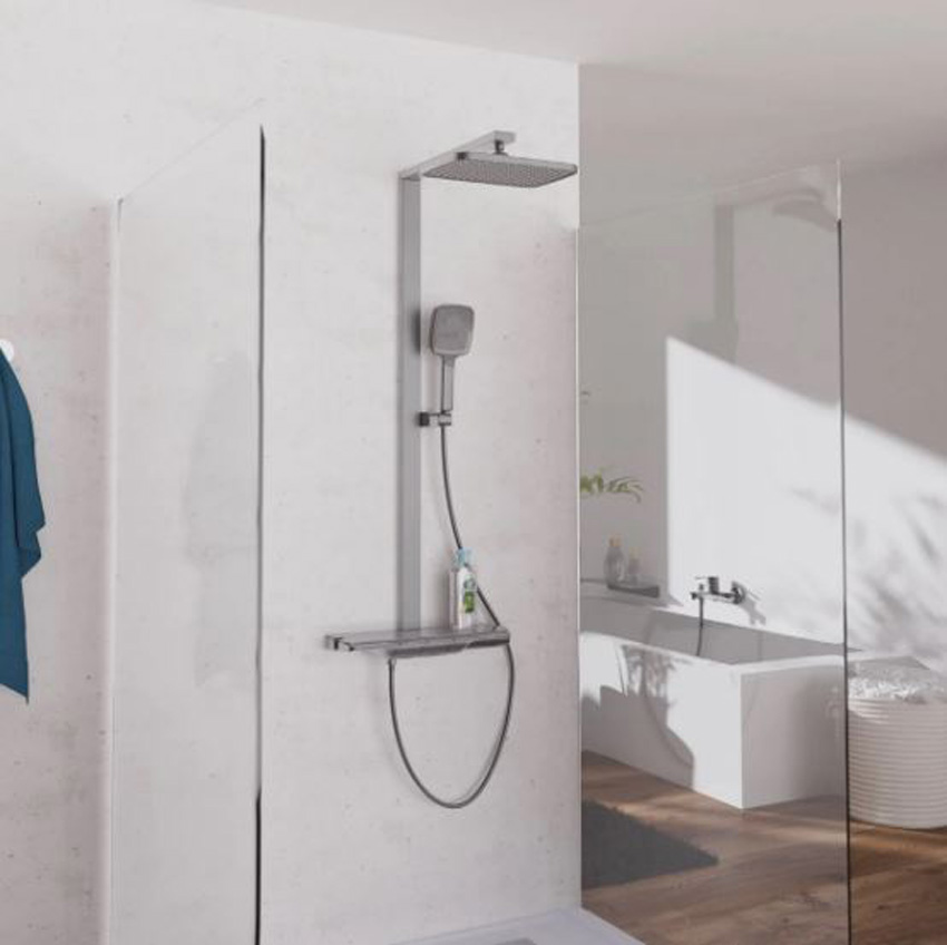 Colonne de douche Hein thermostatique graphite mat