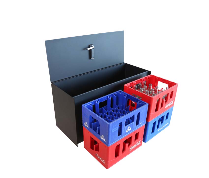 Pakketbrievenbus ONZO (eSafe) Bulkbox Connect zwart