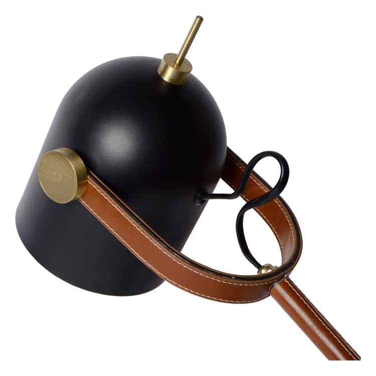 Lucide WAYLON - Lampe de bureau - E27 - Noir