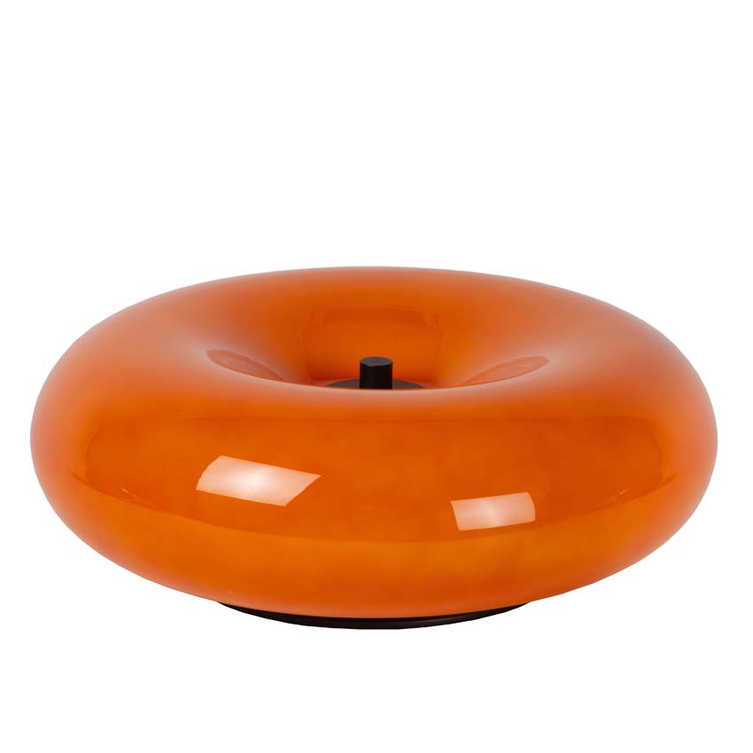 Lucide Sentino - Tafellamp - Ø29,5cm - 3xG9 - Oranje