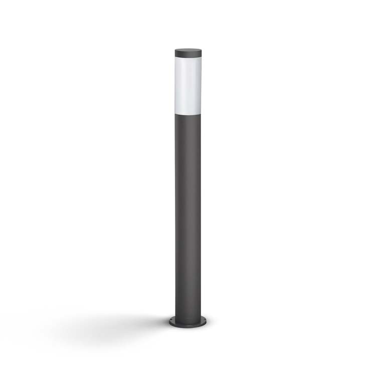 Lampe sur pied à l'extérieur anthracite E27