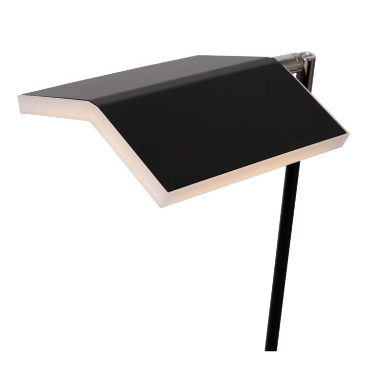 Staande lamp - zwart - H134cm - LED - 12W - 2700/4000K