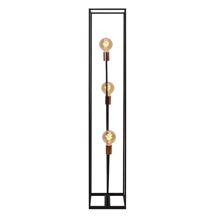 Lucide ARTHUR - Lampadaire - E27 - Noir