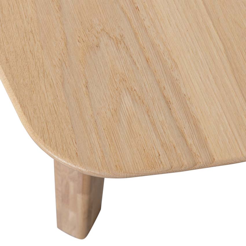 Tafel Taylor uit eikenhout rechthoekig houtkleur 180x100cm