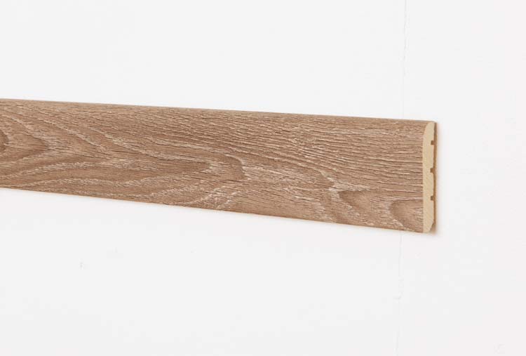 Plinthe rigid chêne gris 2400x60x12mm