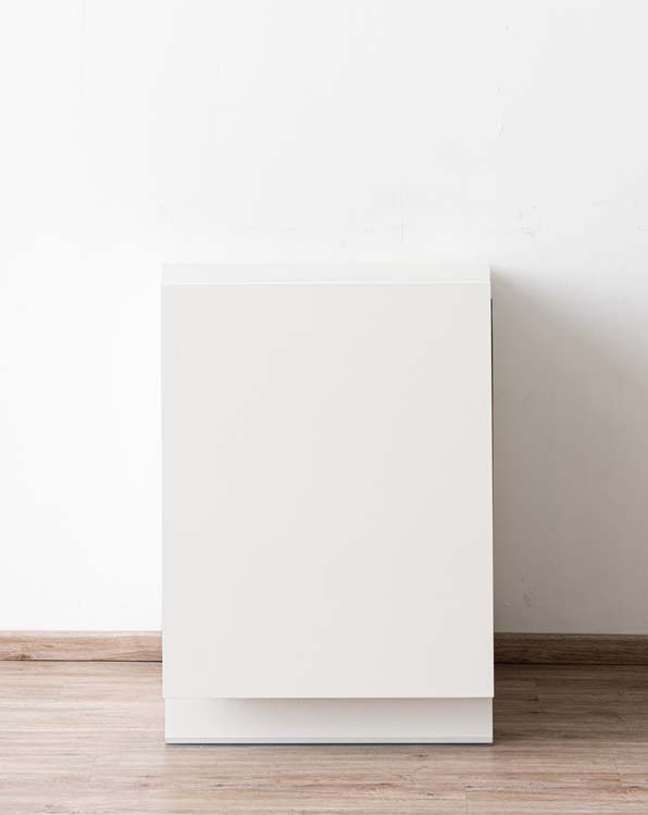 Armoire de cuisine Plenti avec panneau pour lave-vaisselle blanc 59,6x74,4cm