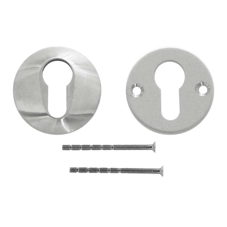 Plaque cylindre de sécurité pro inox plus 10mm