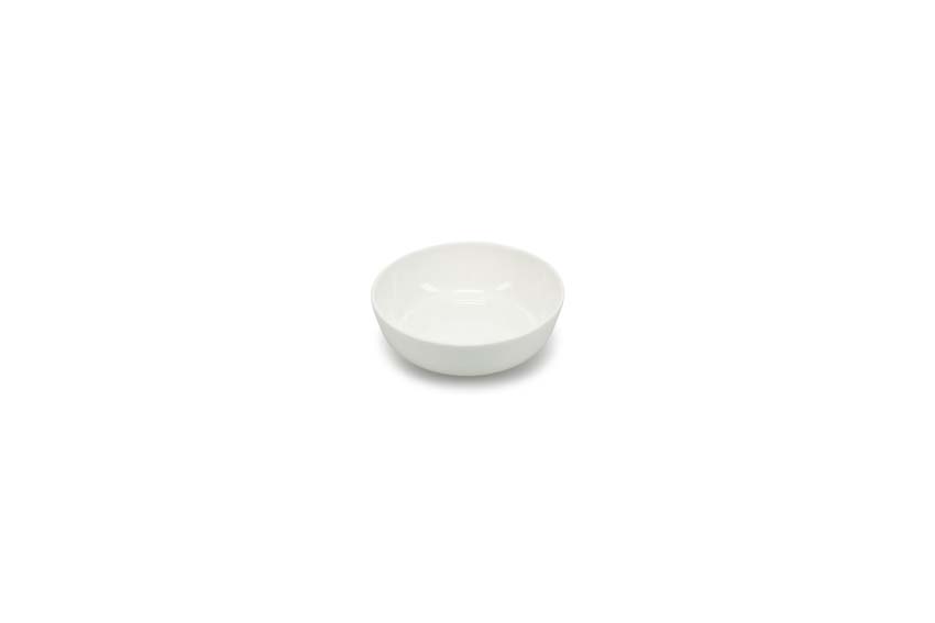Kom Alura porselein wit Ø13x4cm