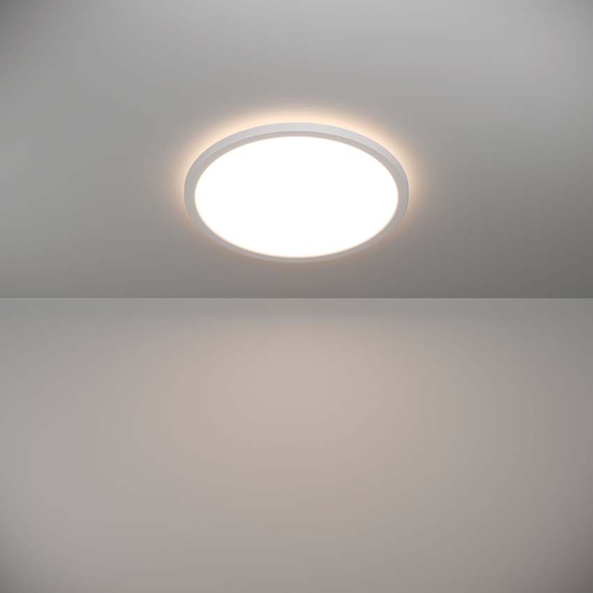Plafonnier - Blanc - Ø39cm  - LED - 1x24W - 2700-6500K - IP44
