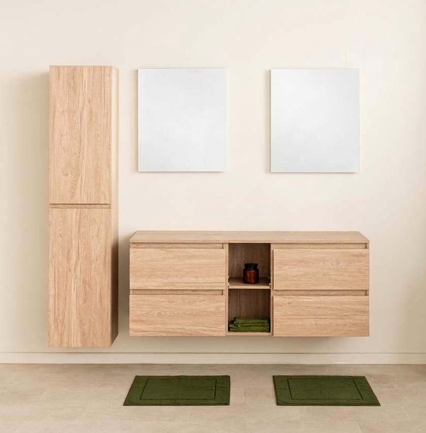 Badkamermeubel Bella eik 150cm