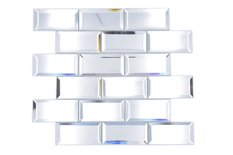 Mosaïque Metro Miroir rectangle brillant 29,8x29,8cm