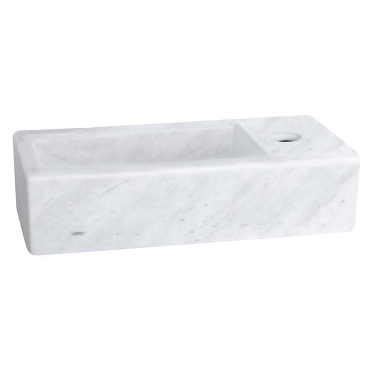 Lave-main Sofie 37,5x18,5x9,5cm aspèct marbre