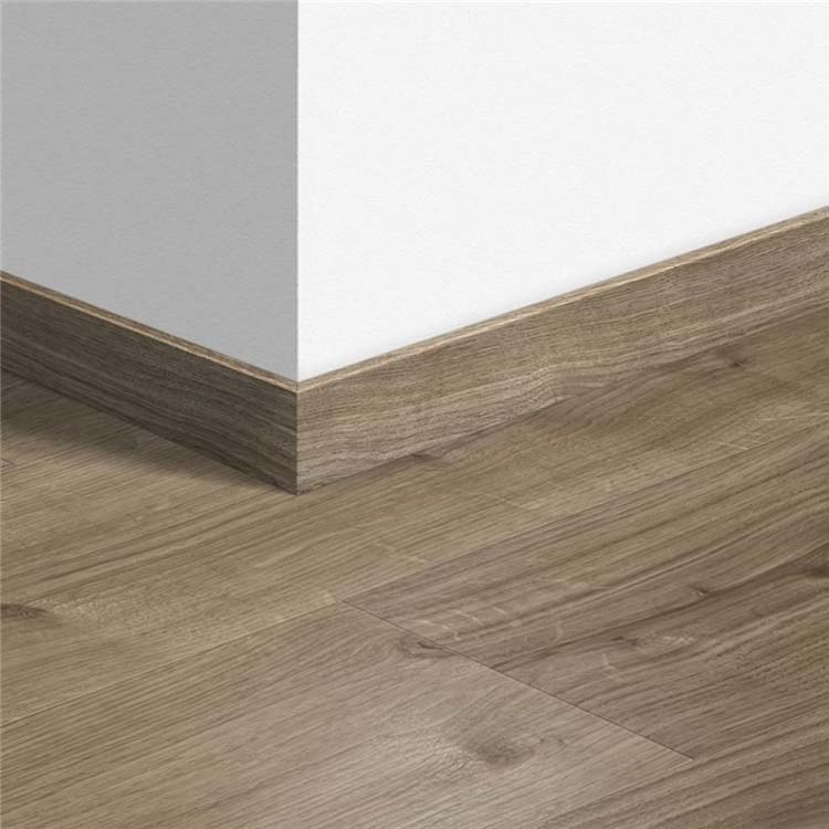 Plinthe Standard Quick-Step Chêne cottage gris brun 58 x 12 x 2400 mm