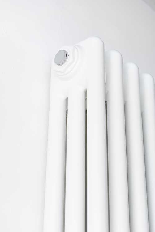 Radiateur design Dell 180x57cm blanc mat 3082 watt