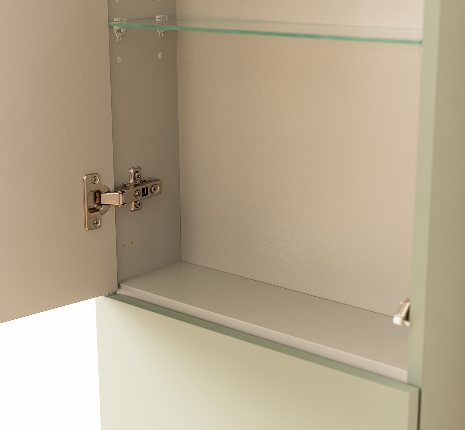 Kolomkast Raven mat saliegroen hangend 170x41,6x14,6cm