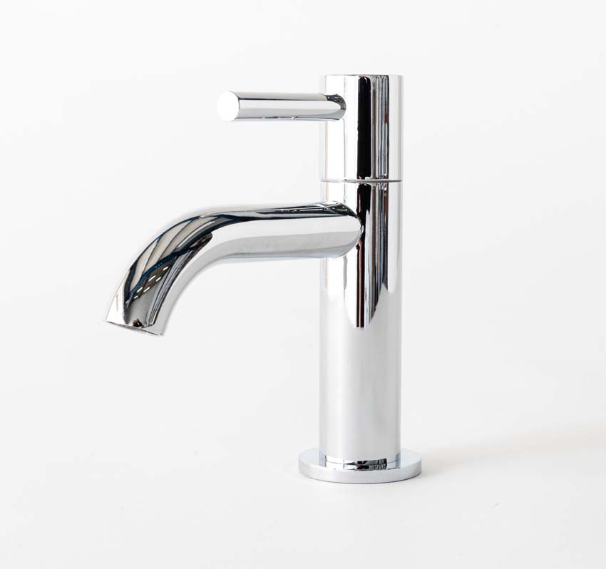 Robinet d'eau froide Miley slim chrome brillant