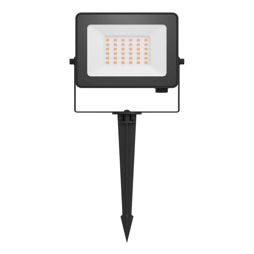 Straler LED - Zwart - 145x100x25mm - LED - 1x30W - 4000K - IP65
