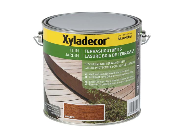 Xyladecor lasure bois de terrasse 2,5l bangkirai