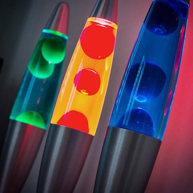 Lavalamp groen 25 Watt 8.5x34 cm