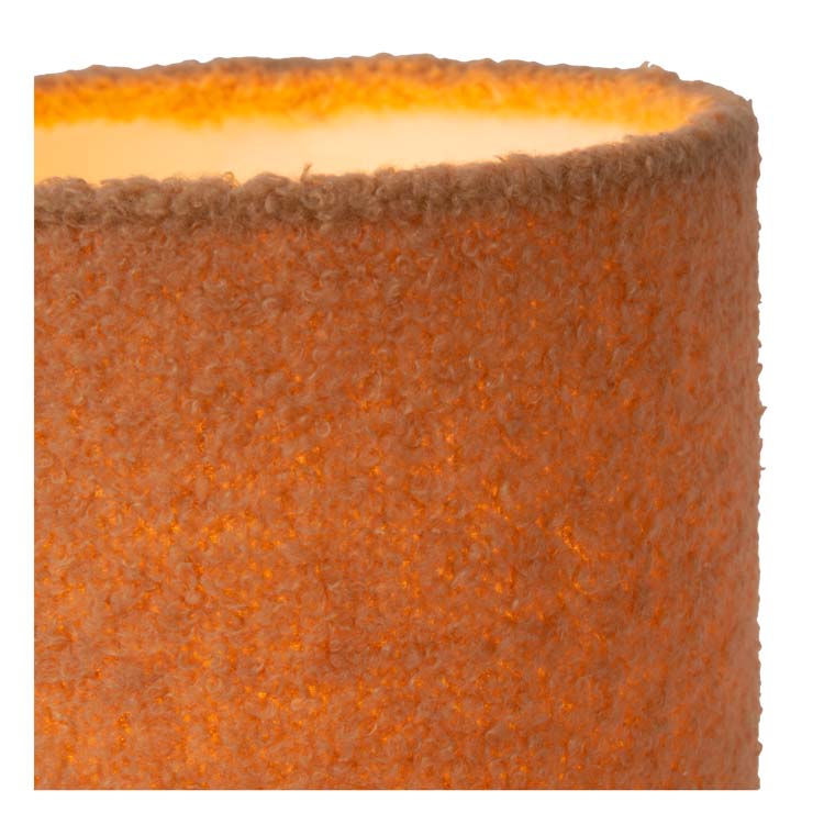 Lampe de table - jaune - Ø16cm - E14 - 40W