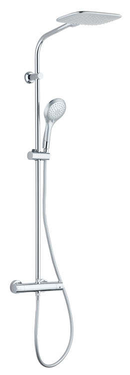 Set de douche thermostatique Lavera chrome