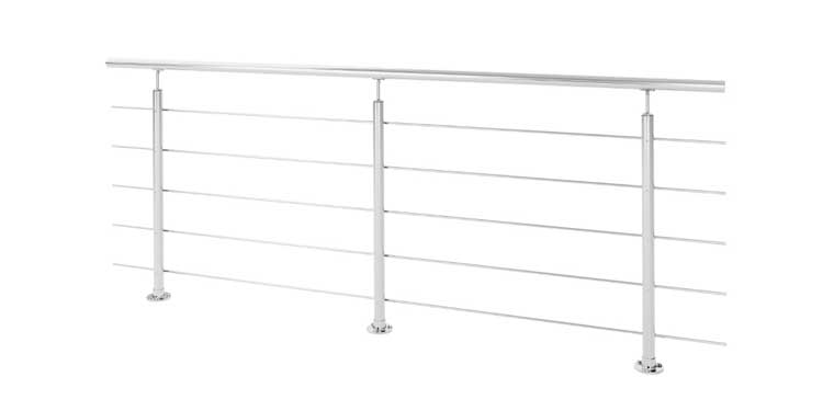 Kit Lewano INOX A304 250cm - montage au sol