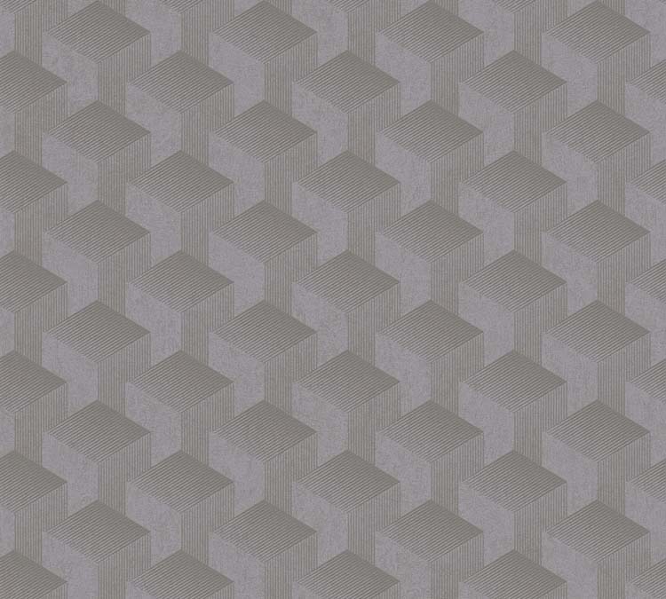 Vinyle sur papier peint intissé 0,53x10m blocs de gris