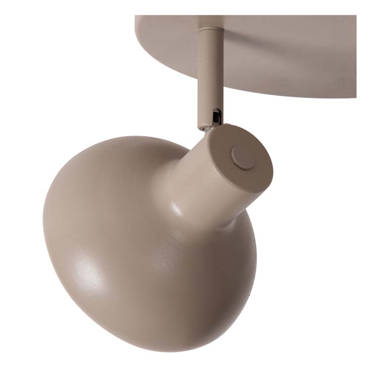Lucide SENSAS - Spot plafond - Ø 25,8 cm - 3xES111 - Crème
