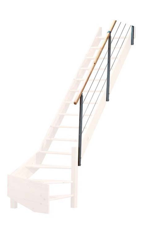 Kabelleuning den voor molenaarstrap Bonn medium/maxi