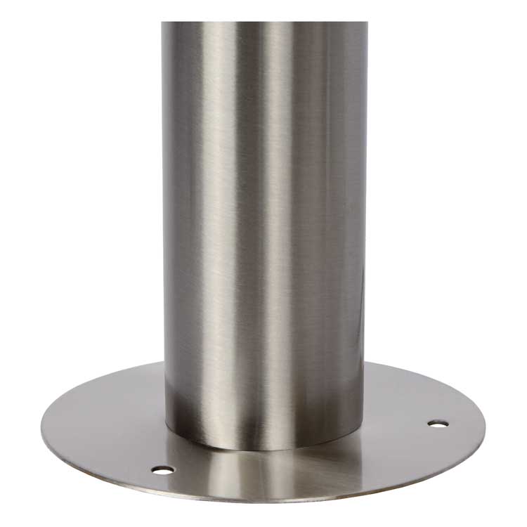 Lucide ZICO - Lantaarnpaal Buiten - Ø 21,8 cm - E27 - IP44 - Mat chroom