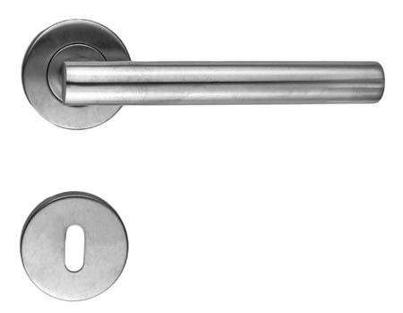 Deurklink inox plus Ravenna 14cm
